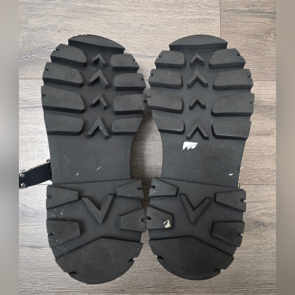 Steve Madden Maryjane Kamlee Lug  Platform Snake Print Chunky Loafers Size 8.5 - Picture 10 of 11